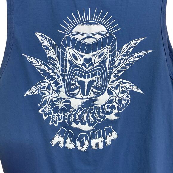 RVCA 'Aloha' Tank Top Mens Size S - Picture 4 of 6